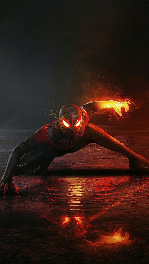 Spiderman Noir, Marvel Wallpaper Hd, Whatsapp Wallpapers Hd, Image Spiderman, Karakter Marvel, Amazing Spiderman Movie, Miles Morales Spiderman, Black Spiderman, Marvel Characters Art