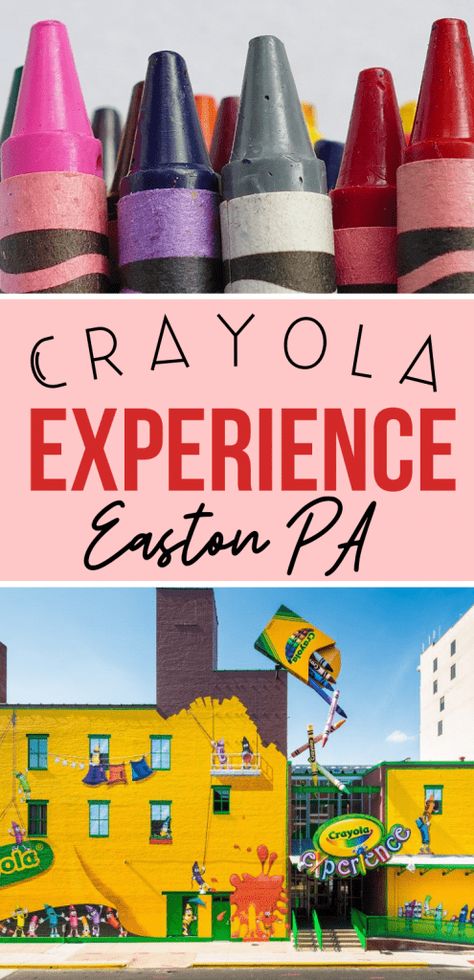 Crayola Experience Pennsylvania, Crayola Factory Pennsylvania, Crayola Experience, Crayola Factory, Chandler Az, Make Your Own Pizza, Drip Art, Rainbow Rain, Pennsylvania Travel