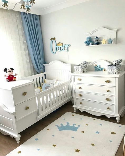 Baby Zimmer Ikea, Organization Nursery, Furniture Nursery, Girl Nurseries, Boy Nurseries, Nursery Color, Baby Nursery Inspiration, Baby Room Organization, Nursery Decorations