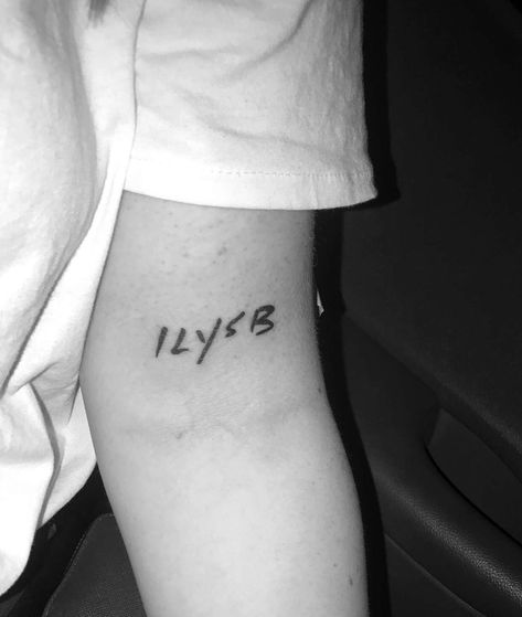 Lany Band Tattoo Ideas, Lany Band Tattoos, Ilysb Tattoo, Lany Tattoo Idea, Spotify Tattoo, Lany Lyrics, Lany Band, Ilysb Lany, Lil Tattoos