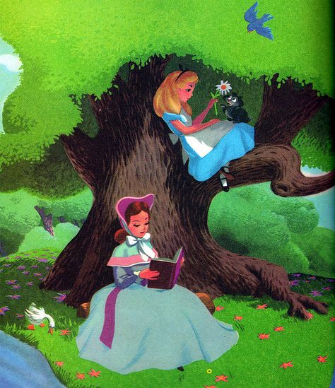 Alice was growing tired, listening to her sister read. by starberryshyne, via Flickr Alice In Wonderland Art, Alice In Wonderland 1951, Alice In The Wonderland, Go Ask Alice, Mary Blair, Curiouser And Curiouser, To Wonderland, Disney Alice In Wonderland, Alice's Adventures In Wonderland