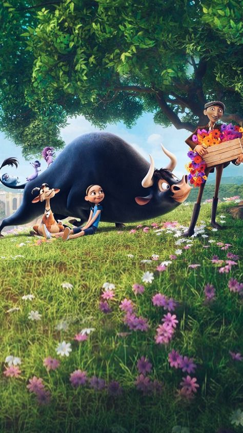 Bull Ferdinand, Ferdinand Movie, Ferdinand The Bull, Ferdinand The Bulls, Blue Sky Studios, 20th Century Studios, I Love Cinema, Movie Time, English Movies