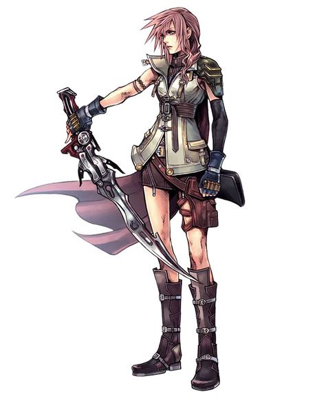 Lightning Final Fantasy Xiii, Lightning Drawing, Lightning Art, Lightning Final Fantasy, Final Fantasy Xiii, Tetsuya Nomura, Final Fantasy Collection, Final Fantasy Artwork, Comic Manga