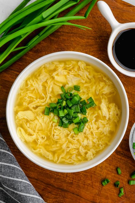 Egg Drop Soup - Easy Peasy Meals Egg Drop Soup Easy, Homemade Egg Drop Soup, Egg Drop Soup Recipe, Asian Chopped Salad, Meals Chicken, Meal Planning App, Egg Drop Soup, Soup Easy, Egg Drop