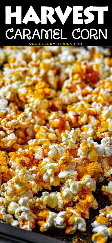 Harvest Caramel Corn, Caramel Corn Recipe, Caramel Corn Recipes, How To Make Caramel, Corn Recipe, Caramel Candy, Salty Foods, Caramel Corn, Salty Snacks