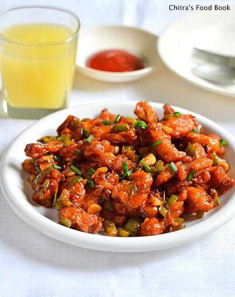 Gobi Manchurian Recipe, Deep Fried Cauliflower, Green Chilli Sauce, Gobi Manchurian, Manchurian Recipe, Baby Corn, Fried Cauliflower, Corn Recipes, Starters Recipes