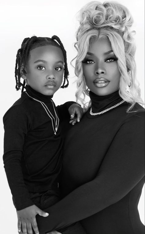 All black mommy and me photoshoot.  Blonde hair. Black family. Boy mom. Mother’s Day shoot Mother And Son Valentines Photoshoot, Mom And Baby Valentine Pictures, Mommy And Son Valentine Photo Ideas, Black Mom And Son Photo Ideas Toddlers, Mom And Son Valentines Day Photos, Mommy And Son Photo Shoot Black, Mommy Daughter Photoshoot Black, Mom And Son Photo Ideas Black People, Son And Mom Photoshoot