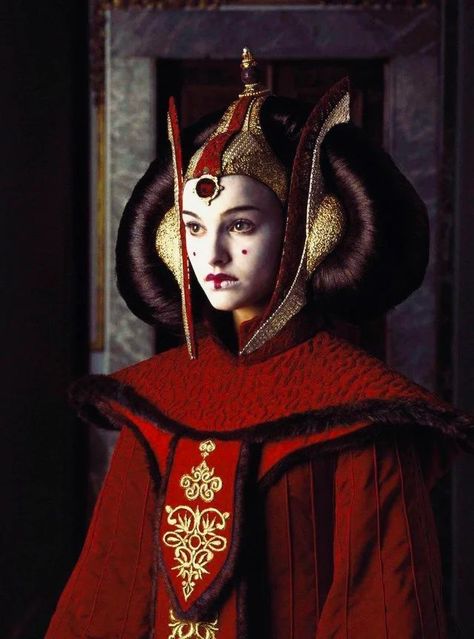 Queen Amidala Costume, Amidala Costume, Scene Queen, Star Wars Padme, Queen Amidala, Phantom Menace, The Phantom Menace, Behind The Scene, The Phantom