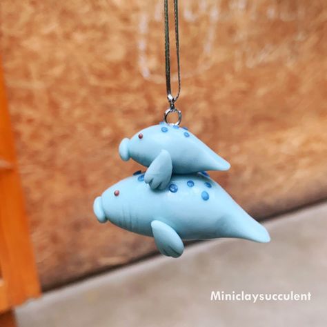 Baby Manatee, Manatee Art, Mom Dad Anniversary, Sea Cow, Cow Gifts, Clay Diy Projects, Dinosaur Gifts, Art Ocean, Mom Baby