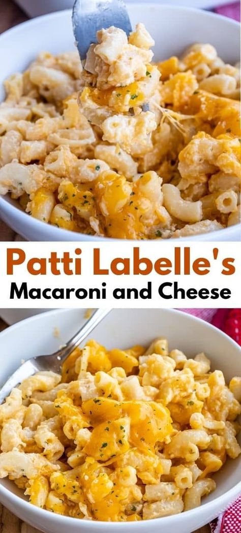 Who doesn’t like mac and cheese? For me, it is one of the ultimate comfort foods and a sure hit at the dinner table. Make some Patti LaBelle’s mac and cheese if you want your kids to eat everything on their plate. Mac And Cheese Recipe Patti Labelle, Patty Labelle Mac And Cheese Recipe, Patty Labelle Mac And Cheese, Paula Deen Mac And Cheese, Taco Rolls, Mac And Cheese Recipe Soul Food, Best Macaroni And Cheese, Patti Labelle, Macaroni Cheese Recipes