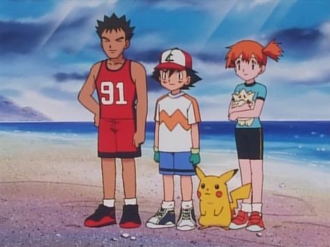 Ash Ketchum Indigo League, Ash And Brock, Pokemon Season 1, Ash Misty Brock, Pokemon Indigo League, Indigo League, Pokemon Misty, Ash Misty, Pokemon Kanto