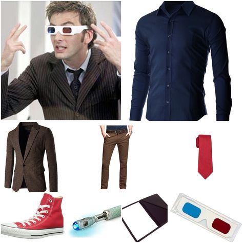 Tenth Doctor Outfit, 10th Doctor Costume, 10th Doctor Cosplay, Doctor Who Halloween Costumes, Dr Who Costume, Dr Who 10, Doctor Halloween Costume, Doctor Who Outfits, Doctor Halloween