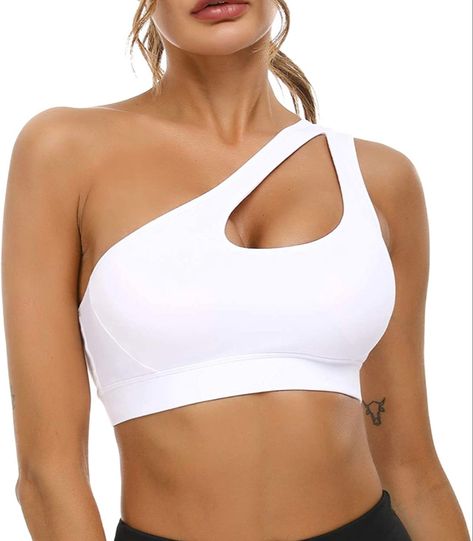 Strap Yoga, Workout Tops For Women, Gym Tank Tops, Yoga Sports Bra, White Sports Bra, Yoga Tank Tops, Padded Sports Bra, Workout Yoga, Yoga Bra