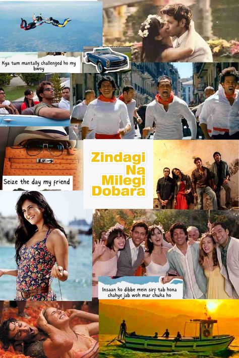 znmd aesthetic #kabirlaila Znmd Aesthetic Poster, Znmd Aesthetic Wallpaper, Bollywood Fanart, Dangal Movie, Zindagi Na Milegi Dobara, Movie Character Posters, Bollywood Wallpaper, Vintage Bollywood Aesthetic, Best Bollywood Movies