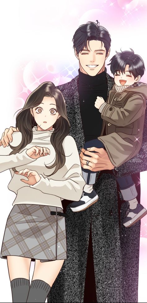 🌟Daytime Star Daytime Star, Couple With Baby, Cute Romance, Romantic Anime Couples, Anime Poster, Anime Family, Webtoon Comics, Manga Cute, Digital Comic