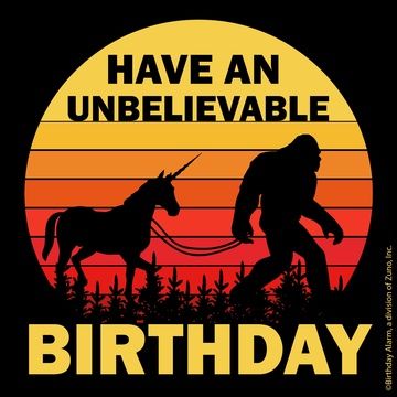 Bigfoot Birthday, Harry And The Hendersons, Birthday Sayings, Online Cards, Funny Happy Birthday Wishes, Birthday Memes, 1st Responders, Last Resort, Bigfoot Sasquatch