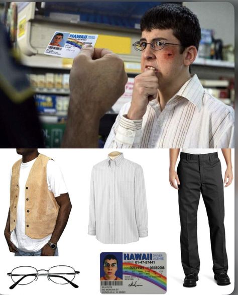 Mclovin Costume, Outfit Png, Kevin Spacey, Science Fiction Tv, Western Movies, Vest Outfits, Outfits Aesthetic, Halloween Outfits, Spring Outfit