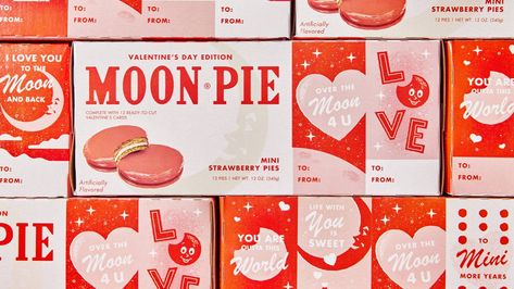 Mini Strawberry Pies, Strawberry Pies, Moon Pie, Funny Candy, Moon Pies, Strawberry Moons, Valentine Day Boxes, Mini Moon, Dirty Martini