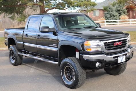 2005 GMC Sierra 2500HD SLT | Victory Motors of Colorado 2004 Gmc Sierra 2500 Hd, 2005 Gmc Sierra 2500 Hd, Gmc Sierra 2500hd, Clean Car, Duramax Diesel, Sierra 2500, Custom Wheels, Vroom Vroom, Gmc Sierra