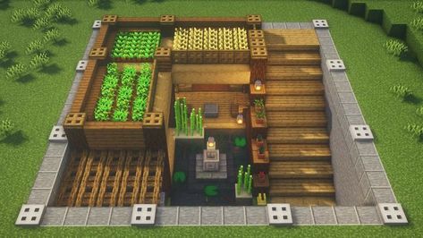 Underground House Minecraft, Potion Shop, Underground House, Rumah Minecraft Sederhana, Minecraft Interior, Minecraft Structures, Minecraft Interior Design, Minecraft Farm, Minecraft House Tutorials