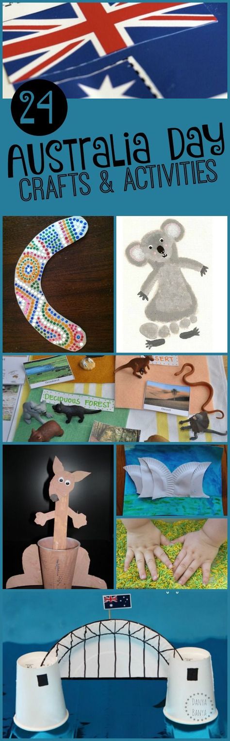 Australia Day Crafts For Kids, Australia Crafts For Toddlers, Preschool Continents, Homeschool Australia, Australia Crafts For Kids, Australian Crafts, Kindergarten Geography, Australian Activities, Celebrate January