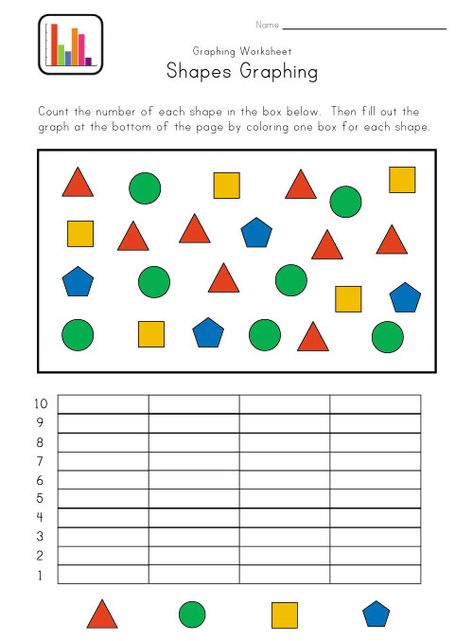 Christmas Worksheets Kindergarten, For Kindergarten, Graph Worksheet, Data Handling, Graphing Worksheets, Worksheets Kindergarten, Fall Math, Graphing Activities, Printable Math Worksheets