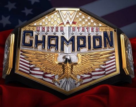 Wwe United States Championship, Wwe Championship Belts, Wrestling Mat, Wrestling Memes, Austin Theory, Wrestling Belts, Wwe Logo, Belt Collection, The Shield Wwe