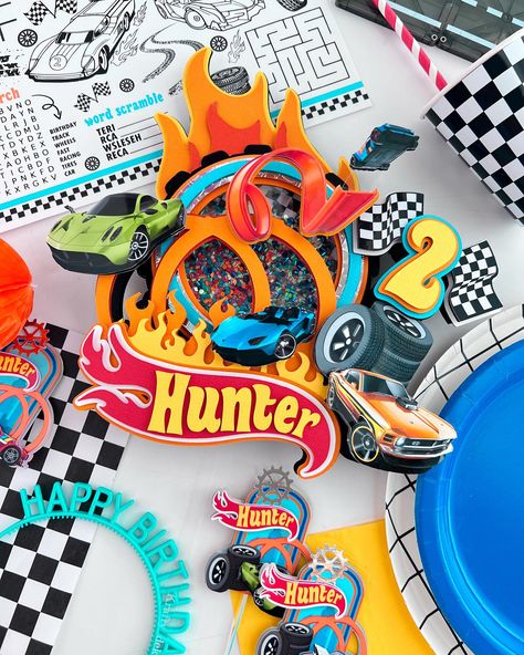 Hot wheels party theme 🏁🏎 Including; Shaker topper Cupcake toppers Activity sheets . . . . #hotwheels #fiestahotwheels #hotwheelsparty #fiestatematica #papeleriacreativa #papeleriapersonalizada Shaker Topper, Hot Wheels Party, 5 Birthday, Activity Sheets, 5th Birthday, 3rd Birthday, Cupcake Toppers, 2nd Birthday, Cupcake