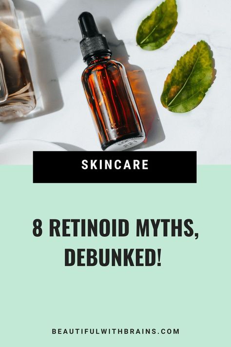 Don't be fooled by common misconceptions! Learn the truth about retinoids and make informed skincare choices. Myth Vs Fact, Beauty Myth, Lip Care Tips, Skincare For Oily Skin, Toxic Skincare, Myth Busted, 8 March, Pre Party, Skin Detox