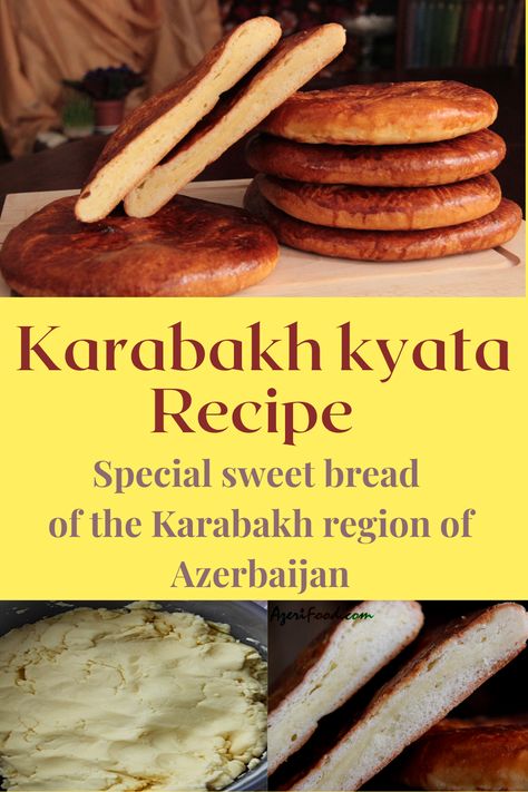 Kazakhstan Recipes, Azerbaijan Recipes, Azerbaijani Recipes, Azerbaijani Food, Azerbaijan Food, Cooking Sweets, Greek Foods, Homemade Baked Bread, Soft Bread