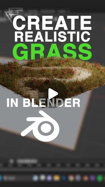 Blender Realistic, Grass Tutorial, Blender 3d Tutorial, Blender Tips, Blender Tutorial, 3d Tutorial, Blender 3d, Tools, On Instagram