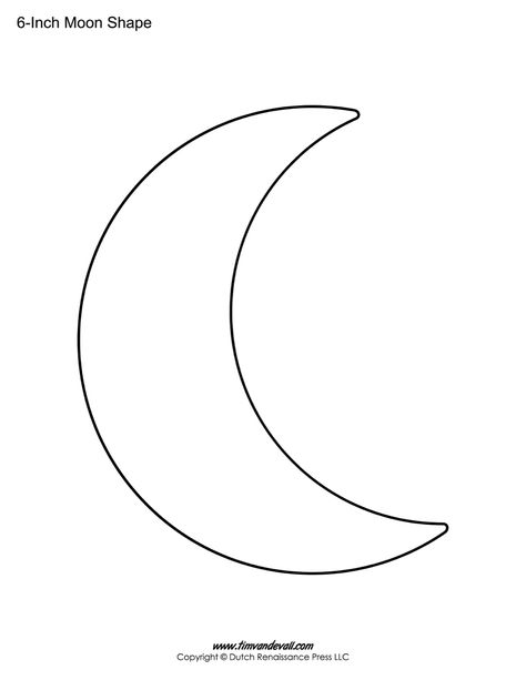 Moon Stencil Templates, Crescent Moon Drawing Simple, How To Draw A Crescent Moon, Moon Drawing Design, Crescent Moon Template, How To Draw A Moon, Simple Moon Drawing, Easy Moon Drawing, Drawing Of A Moon