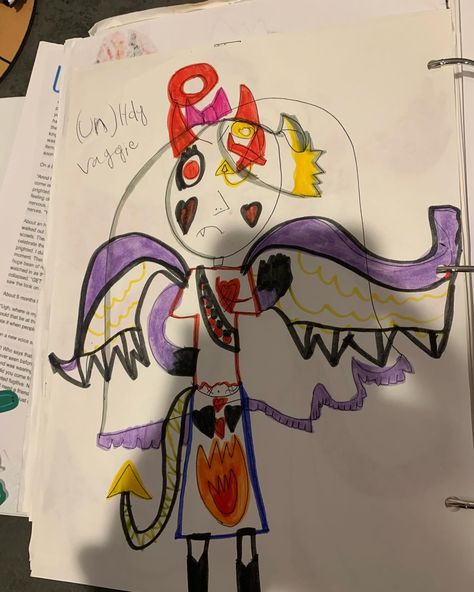 (Un)Holy Vaggie, my fan made version of a super power Vaggie form. I tried to make it as if she had both angel and demon powers. #hazbinhotelart #hazbinhotel #hazbinhotelvaggie #hazbinhotelangel Angeldevil Fanart, Alice Angle Fanart, Angel Crowley Fanart, A Demons Guide To Wooing A Witch Fanart, Hazbin Hotel Chaggie Fanart, Angels And Demons, Super Powers, Main Characters, Fan Art