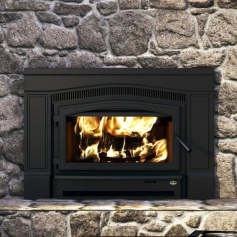 The Best Wood-Burning Fireplace Inserts of 2023 - Picks from Bob Vila Door Overlay, Wood Burning Stove Insert, Wood Fireplace Inserts, Wood Burning Insert, Wood Burning Fireplace Inserts, Refractory Brick, Wood Insert, Fireplace Insert, Stove Fireplace