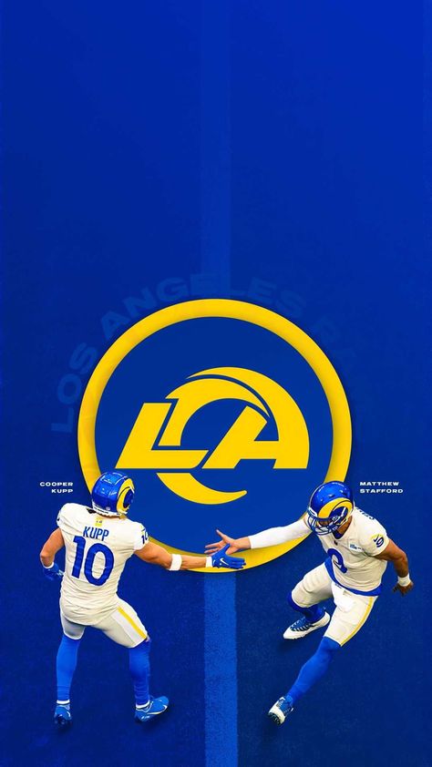 Cooper Kupp Wallpaper, Rams Wallpaper, La Rams Football, Nfl Wallpaper, Cooper Kupp, Eric Dickerson, Nfl Uniforms, Nfl Rams, Ram Wallpaper