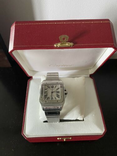 Used Cartier for Sale, Second Hand Cartier, Pre-Owned Cartier, Best Watches for Men, Vintage Cartier for Sale, Cartier Watch for Sale, Pre Owned Luxury Watches, Best Watches for Woman, Cartier for Sale, Best Luxury Watches ~ Cartier Santos 100 Mens Watch Ads Cartier Santos 100 Xl, Watches Cartier, Cartier Watches Mens, Watch Ads, Cartier Santos 100, Best Watches, Cartier Santos, Best Watches For Men, Cartier Watch