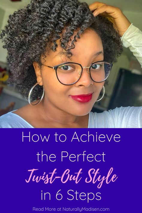 Natural Twist Out Hairstyles Short, Twist Set Natural Hair, Black Women Twist Hairstyles Natural, Taking Out Twists Natural Hair, Dry Two Strand Twist Natural Hair, 4c Natural Twist Out Hairstyles, Best Twist Out Method, Twist Out On Dry Natural Hair, Products For Twist Out Natural Hair