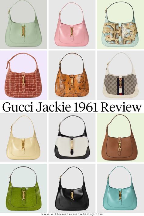 Jackie O Gucci Bag, Designer Hobo Bags, Jackie Bag Gucci, Jackie Gucci Bag, Gucci Bag Vintage, Gucci Jackie Bag Vintage, Gucci Jackie Bag Outfit, Jackie Purse, Manifest List