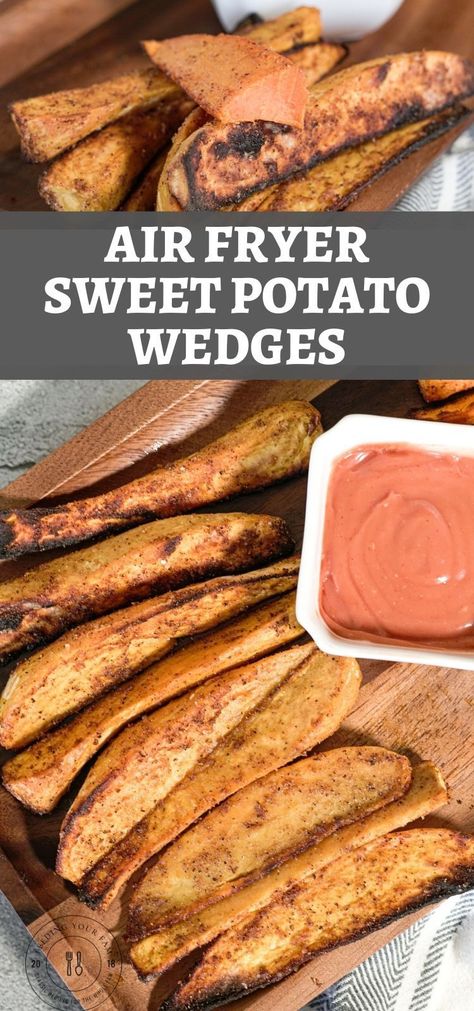 Airfryer Sweet Potato Wedges, Air Fry Sweet Potato Wedges, Cooking Sweet Potatoes In Air Fryer, Air Fryer Sweet Potatoes Wedges, Air Fry Sweet Potato Whole, Different Ways To Cook Sweet Potatoes, Sweet Potato Wedges Air Fryer, Ways To Cook Sweet Potatoes, Air Fryer Sweet Potato Wedges