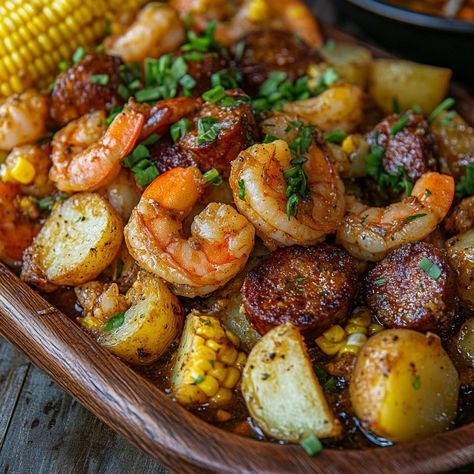 Sheet Pan Shrimp Bake with Andouille Sausage Recipe 🍤- Flavorful & Easy - Perfect for Quick Dinners - Digital Download 🦐Experience a delightful burst of flavors with our Sheet Pan Shrimp Bake with Andouille Sausage recipe. This one-pan wonder combines succulent shrimp and savory andouille sausage with a corn and potatoes, all roasted to perfection. Ideal for busy evenings, this dish delivers bold, satisfying flavors with minimal cleanup. What You'll Get:⬇️⬇️ 🍤Sheet Pan Shrimp Bake with Andoui Seafood Christmas Dinner Ideas, Shrimp Sausage Corn Potatoes, Shrimp And Sausage Recipes, Shrimp Bake, Andouille Sausage Recipes, Sheet Pan Shrimp, Pan Shrimp, Printable Recipes, Sheet Pan Dinners Recipes