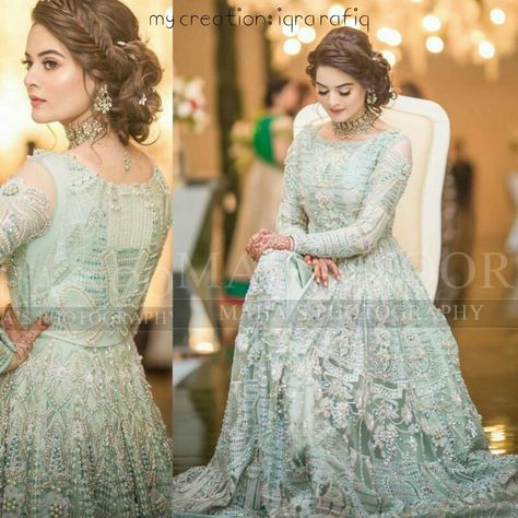 Minal khan Pakistani Wedding Hairstyles For Sisters, Occasional Hairstyles, Fashion Career Aesthetic, Fashion Color Hair, Asian Fits, Pakistani Wedding Hairstyles, Fashion Boutique Interior, Walima Dresses, Pakistani Beauty