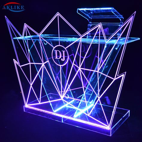 Night Club Furniture, Dj Facade, Bar Booth, Dj Stand, Dj Table, Club Furniture, Dj Stage, Club Lighting, Nightclub Design