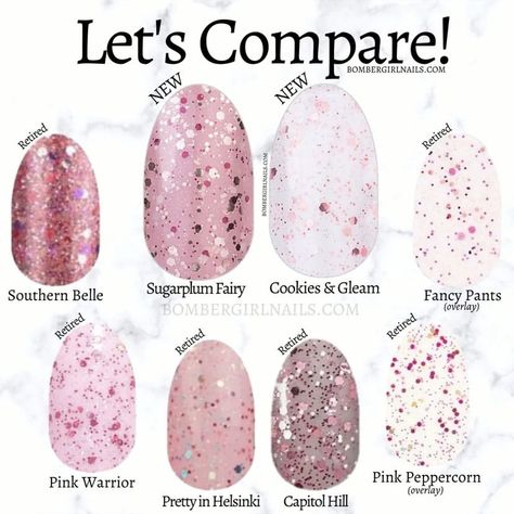 Duo Nails, Fairytale Lessons, Color Street Pink, Colorstreet Nail Ideas, Color Street Tips, Pink Warrior, Colorstreet Combos, Sugarplum Fairy, Color Street Combos