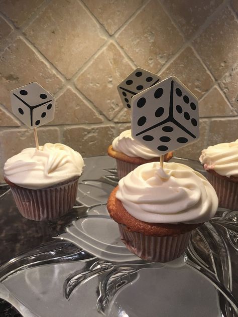 Excited to share the latest addition to my #etsy shop: Dice Cupcake Toppers, Casino Night Party, Bunco Party, Game Night, Yahtzee Picks https://etsy.me/2XUGYy7 #dice #buncoparties #casinonight #gamenight #yahtzee #dicecupcaketoppers #gambling #rollingdice Casino Birthday Ideas, 24th Birthday Party, Purim Ideas, Bunco Night, Diy Dice, Vegas Theme Party, Casino Theme Party, Goodbye Party, 30th Bday Party