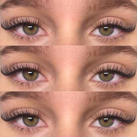 Lifted Eye Lash Extensions, Wispy Cat Eye Lash Extensions Natural, Classic Lashes Almond Eyes, Mink Cat Eye Lash Extensions, Textured Cat Eye Lash Extensions, Classic Kitten Eye Lash Extensions, Shorter Eyelash Extensions, Classic Eye Lashes Extensions, Lashes For Cat Eye