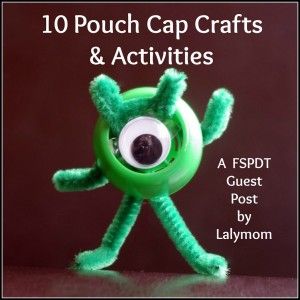 Upcycle the caps on Kabrita Goat Milk Yogurt and Fruit by using them in fun crafts. Here are some to try with your kids. Fruit Pouches, Pouch Craft, Baby Food Pouch Recipes, Girl Scout Swap, Squeeze Pouch, Top Crafts, Camping Crafts, Upcycled Crafts, Kid Crafts