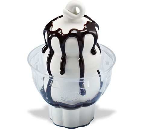 You might not be able to have your favorite candy while in braces, but ice cream is safe! It's yummy AND it will help sooth sore teeth after appointments!  http://www.robinson-ries.com/ Sundae Ideas, Dq Ice Cream, Chocolate Sundae, Dairy Queen, Funnel Cake, Favorite Candy, Ice Cream Sundae, Soft Serve, Menu Items