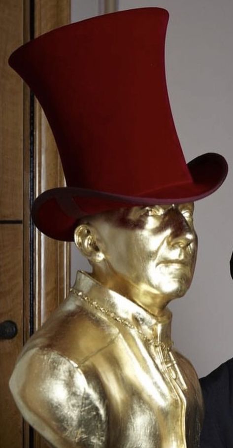 Suoer High Red Top Hat Red Hat Aesthetic, Top Hat Reference, Top Hat Aesthetic, Red Top Hat, Tall Hat, Hat Aesthetic, Art Study, Top Hats, Vintage Hat