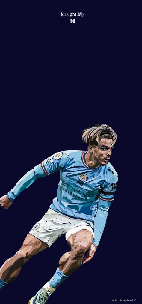 Jack grealish wallpapers Grealish Wallpaper, Jack Grealish Wallpaper, Jack Grealish, Manchester City, Koi, Manchester, Soccer, Football, Instagram