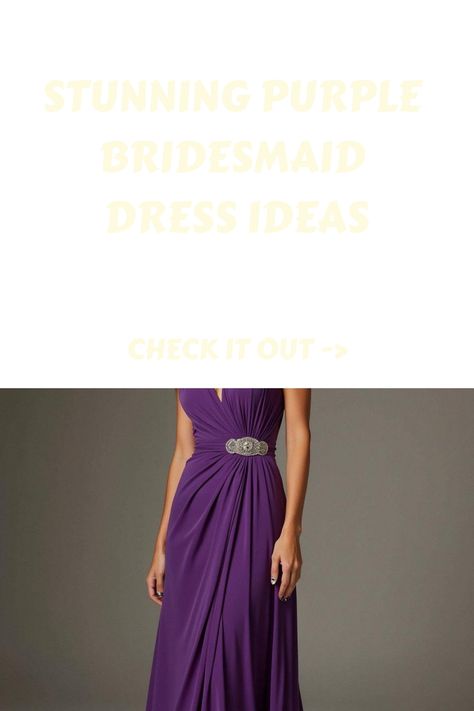 Stunning Purple Bridesmaid Dress Ideas Lavender Gowns, Bridesmaid Dress Purple, Plum Dresses, Bridesmaid Dress Ideas, Purple Bridesmaid Dress, Orange Bridesmaid Dresses, Purple Bridesmaid, Bridal Tips, Stunning Bridesmaid Dresses